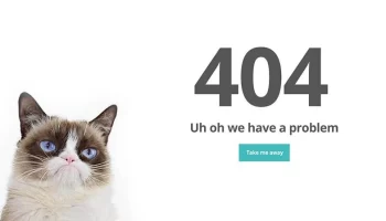 История посещения страниц 404, которые не найдены